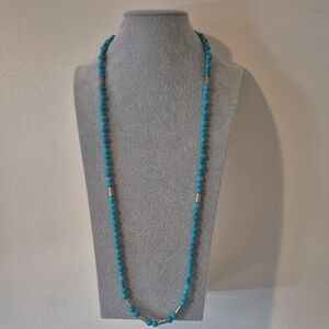 Certificateof Authenticity with purchase Turquoise Necklace & Matching Braclet